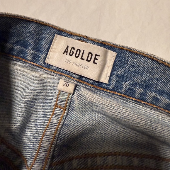 AGOLDE Riley High Rise Straight Crop Jeans - Picture 3 of 6